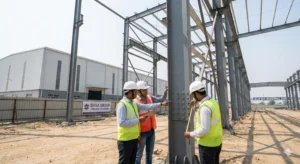 PEB Manufacturer in Delhi NCR: Reliable Industrial Steel Buildings for 2025 2 PEB Manufacturer in Delhi NCR warehouse structure